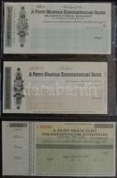 Albumba rendezett nagyon szép szükségpénz és sorsjegy/csekk gyűjtemény, összesen 123db. A gyűjtemény...