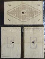 Albumba rendezett nagyon szép szükségpénz és sorsjegy/csekk gyűjtemény, összesen 123db. A gyűjtemény...