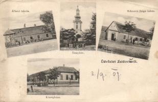 Zsidovin with the shop of Zsiga Schwarcz (Rb)