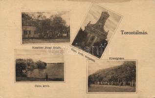 Torontálalmás with the shop of József Kasztner