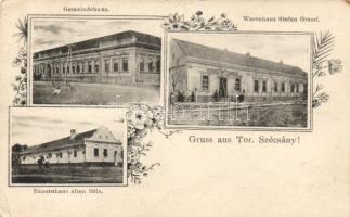 Torontálszécsány with the shop of Stefan Graszl (EK)