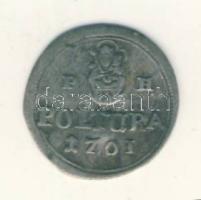 I.Lipót 1701PH. Poltura korabeli hamisítványa T:3