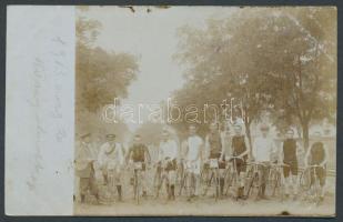 Bicycle race start photo 1913