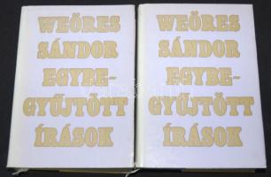 Weöres Sándor: Egybegyűjtött írások. I-II.
