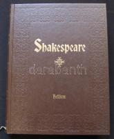 William Shakespeare összes művei. Bp., 2001. Helikon, aranyozott egészbőr kötésben, aranyozott lapszélekkel. Hibátlan állapotban