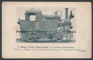 MÁV 11. locomotive (pinhole)