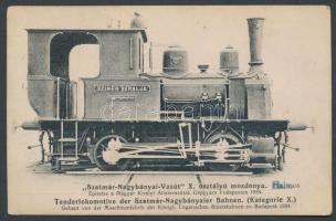 MÁV ´Szatmár-Nagybányai Vasút´ X., Színérváralja, locomotive