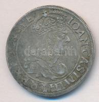 Lengyelország/Királyság 1660TL-B. 6Gr Ag "Johann Casimir" T:3- Poland/Kingdom of Poland 1660TL-B. 6 Grossi Ag "Johann Casimir" C:F