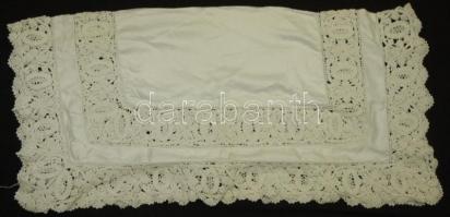 Hibátlan kézi horgolású terítő / hand crochet tablecloth 130x120 cm