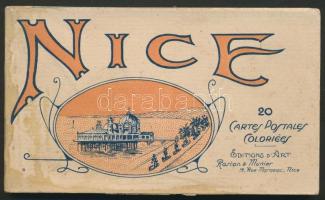 Nice - 20 darabos képeslapfüzet színes lapokkal