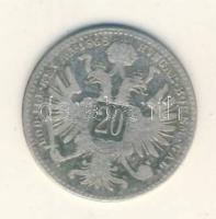 Ausztria 1868. 20Kr Ag T:3 Austria 1868. 20 Kreuzer Ag C:F