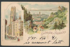 1898 Fribourg litho