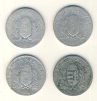 1926. 1P Ag (3x) + 1927. 1P Ag T:3,3-