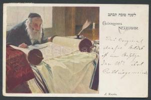 New Year, Rabbi, Judaica (gluemark)