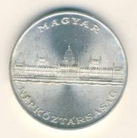 1956. 25Ft Ag "10 éves a forint / Parlament" T:2