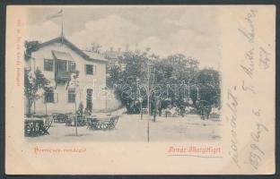 1899 Pomáz-Margitliget Hornicsek Vendéglő, Divald (EK)