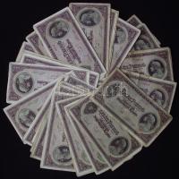 1945. 100P (42x) közte nagyon alacsony sorozatszámok is T:II-,III,III-