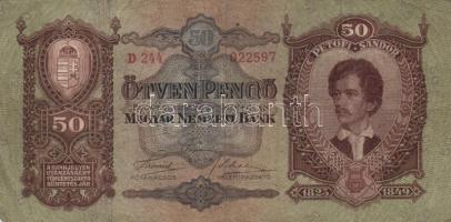 1932-1946. 19db-ból álló pengő tétel T:II,II-,III