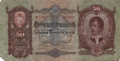 1932-1946. 19db-ból álló pengő tétel T:II,II-,III