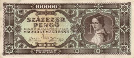 1932-1946. 19db-ból álló pengő tétel T:II,II-,III