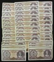 1946. 1.000.000.000P (44x) közte nagyon alacsony sorozatszámok is T:II,II-,III