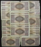 1946. 1.000.000.000P (44x) közte nagyon alacsony sorozatszámok is T:II,II-,III