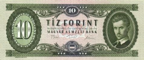1962. 10Ft nagyon alacsony sorozatszám + 1975. 10Ft (3x) + 20Ft T:I-,II
