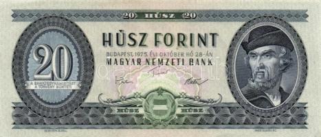 1962. 10Ft nagyon alacsony sorozatszám + 1975. 10Ft (3x) + 20Ft T:I-,II