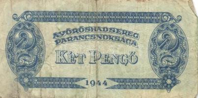 1944. 1P, 2P, 5P, 10P, 20P, 50P, 100P "Vörös Hadsereg" teljes sor! T:II,III,III-