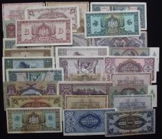 28db bankjegy a pengő, adópengő korszakból T:I-,II,II-,III