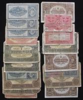 1904-1920. 2K,10K,20K,100K, összesen 18db T:III,IV