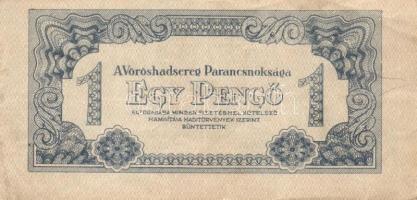 1944. "A Vöröshadsereg Parancsnoksága" 1P (3x) klf színváltozat + 2P + 5P (2x) klf + 20P (...