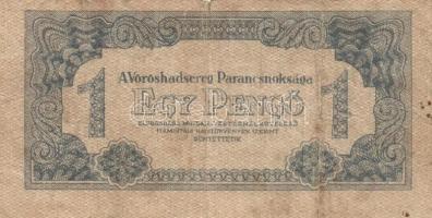 1944. "A Vöröshadsereg Parancsnoksága" 1P (3x) klf színváltozat + 2P + 5P (2x) klf + 20P (...