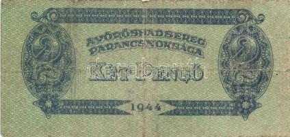 1944. "A Vöröshadsereg Parancsnoksága" 1P (3x) klf színváltozat + 2P + 5P (2x) klf + 20P (...