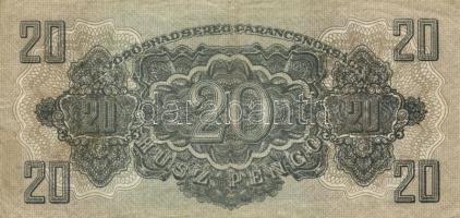 1944. "A Vöröshadsereg Parancsnoksága" 1P (3x) klf színváltozat + 2P + 5P (2x) klf + 20P (...