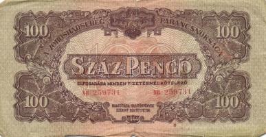 1944. "A Vöröshadsereg Parancsnoksága" 1P (3x) klf színváltozat + 2P + 5P (2x) klf + 20P (...