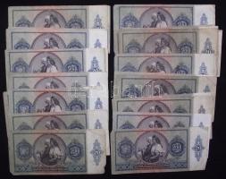 1941. 20P (54x) közte nagyon alacsony sorozatszámúak is T:II,II-,III