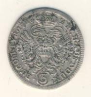 Ausztria / Bécs 1726. 3Kr Ag "VI. Károly" T:3 Austria / Vienna 1726 3 Kreuzer Ag "Charles VI" C:F