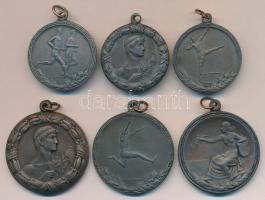 ~1945. 6db klf sportérem. Szign.: Ludvig T:2
