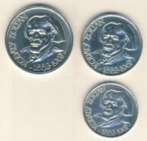 1967. 25Ft Ag + 50Ft Ag + 100Ft Ag "Kodály" sor T:BU