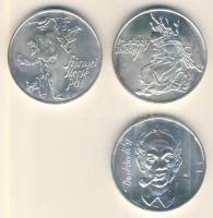 1976. 200Ft Ag 3klf db "Festők I.Derkovits, Szinyei, Munkácsi" sor T:BU