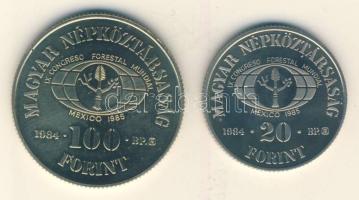 1984. 20Ft + 100Ft "FAO" pár T:BU
