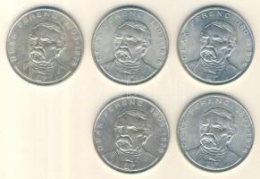 1994. 200Ft Ag "Deák" (5x) T:2,2-