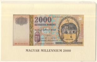 2000. 2000Ft "Millennium" eredeti díszcsomagolásban T:I