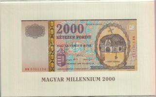 2000. 2000Ft "Millennium" eredeti díszcsomagolásban T:I