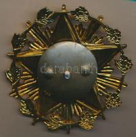 Szovjetunió 1949. Sztálin generalisszimusz rend kitüntetésének zománcozott modern gyűjtői replikája ...