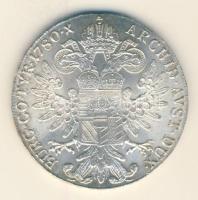Ausztria 1780SF Tallér Ag "Mária Terézia" utánveret dísztokban T:2+ Austria 1780SF Thaler Ag "Maria Theresia" restrike in case C:XF+