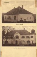 Mohora községháza és Gróf Vay Gáborné kastélya (ragasztónyom)