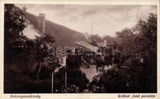 Bakonyszentkirály Kellner Jenő penziója