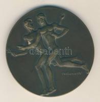 1938. "Budapest" Sportegyesület Emlékérme Br emlékérem szign.: Madarassy (d=53mm)T:2